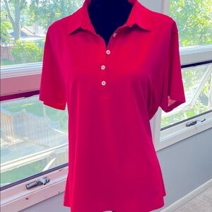 Ladies Greg Norman Vibrant Pink Polo Blouse XXL